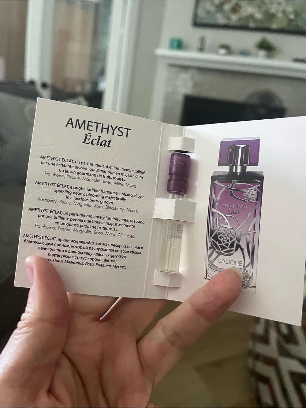 Lalique Amethyst Éclat